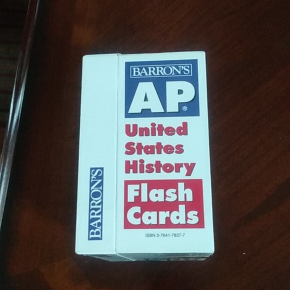 Barron's AP United States History Flash Cards - Picture 2 of 5